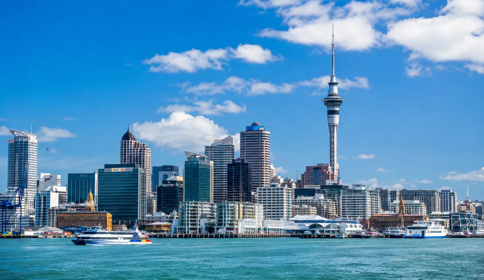 Auckland skyline, franchise territory available
