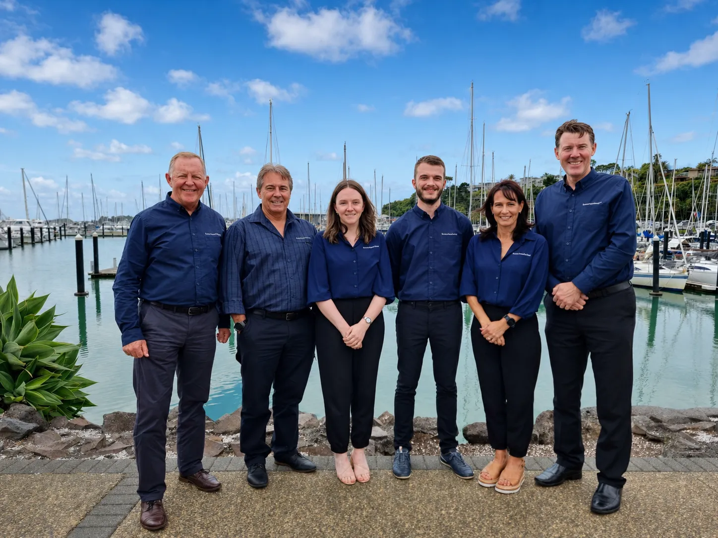 Business Franchise Group support team group photo