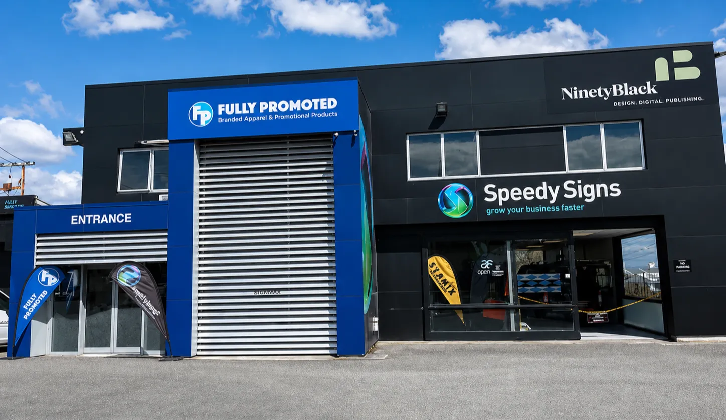 Taupo Fully Promoted and Speedy Signs storefront, franchise resale available